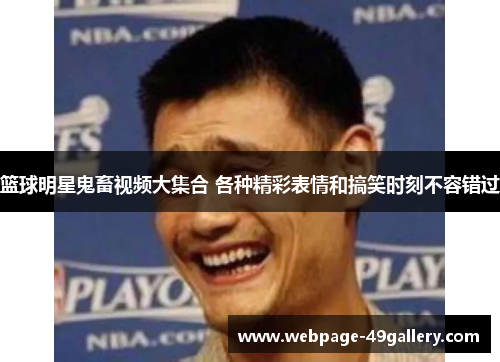 篮球明星鬼畜视频大集合 各种精彩表情和搞笑时刻不容错过